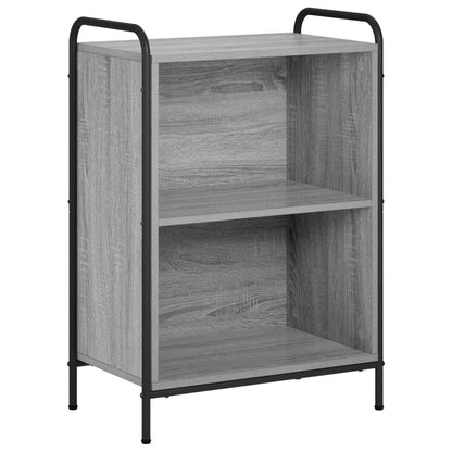 Book Cabinet 55.5 x 33 x 80 cm Engineered Wood Grey Sonoma