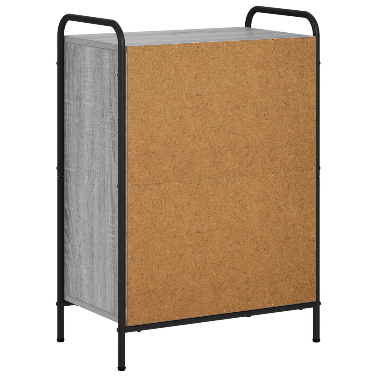 Book Cabinet 55.5 x 33 x 80 cm Engineered Wood Grey Sonoma