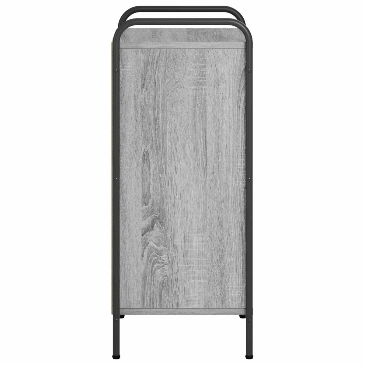Book Cabinet 55.5 x 33 x 80 cm Engineered Wood Grey Sonoma