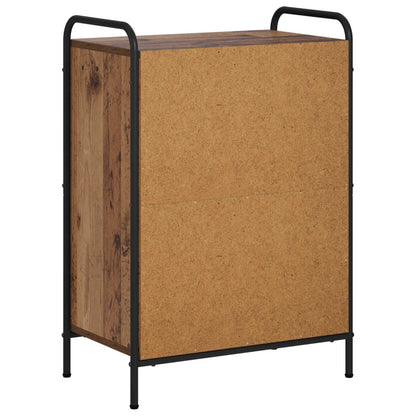 Book Cabinet 55.5 x 33 x 80 cm Engineered Wood Old Wood