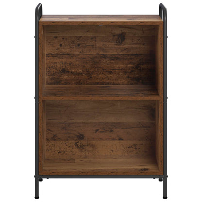 Book Cabinet 55.5 x 33 x 80 cm Engineered Wood Old Wood