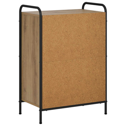 Book Cabinet 55.5 x 33 x 80 cm Engineered Wood Artisan Oak