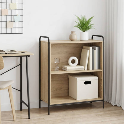 Book Cabinet 80 x 33 x 80 cm Engineered Wood Sonoma Oak