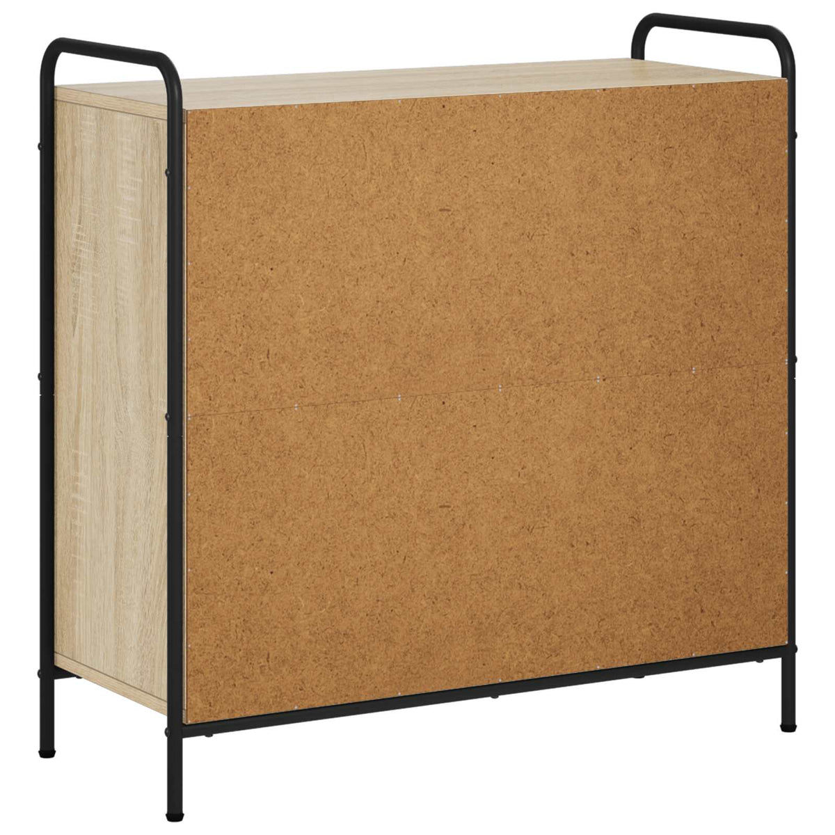 Book Cabinet 80 x 33 x 80 cm Engineered Wood Sonoma Oak