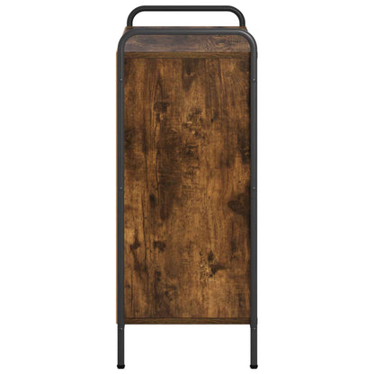 Book Cabinet 80 x 33 x 80 cm Engineered Wood Smoked Oak