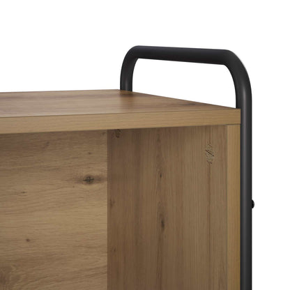 Book Cabinet 80 x 33 x 80 cm Engineered Wood Artisan Oak