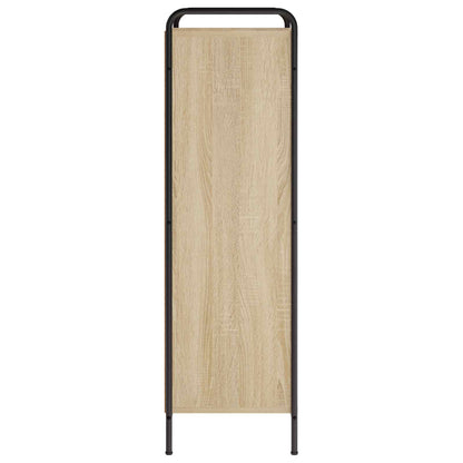 Book Cabinet 43 x 33 x 111 cm Engineered Wood Sonoma Oak