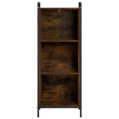 Book Cabinet 43 x 33 x 111 cm Engineered Wood Smoked Oak