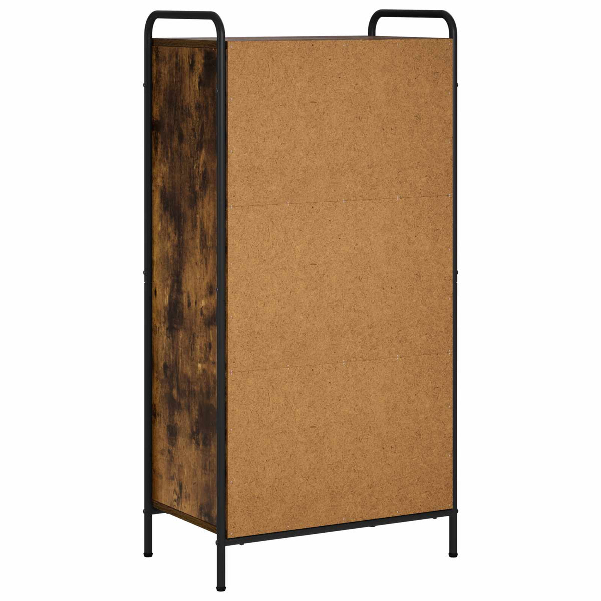 Book Cabinet 55.5 x 33 x 111 cm Engineered Wood Smoked Oak
