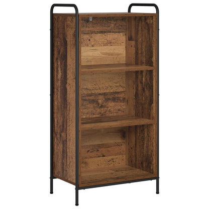 Book Cabinet 55.5 x 33 x 111 cm Engineered Wood Old Wood