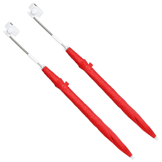 Umbrella with Clamp Ø 105 x 86 cm 170T Polyester 2 pcs