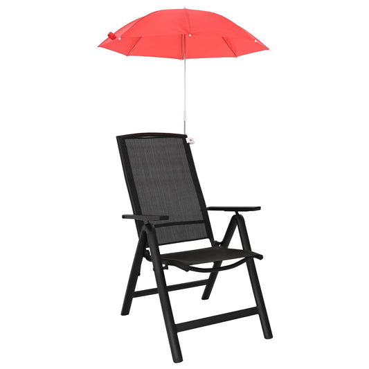Umbrella with Clamp Ø 105 x 86 cm 170T Polyester 2 pcs