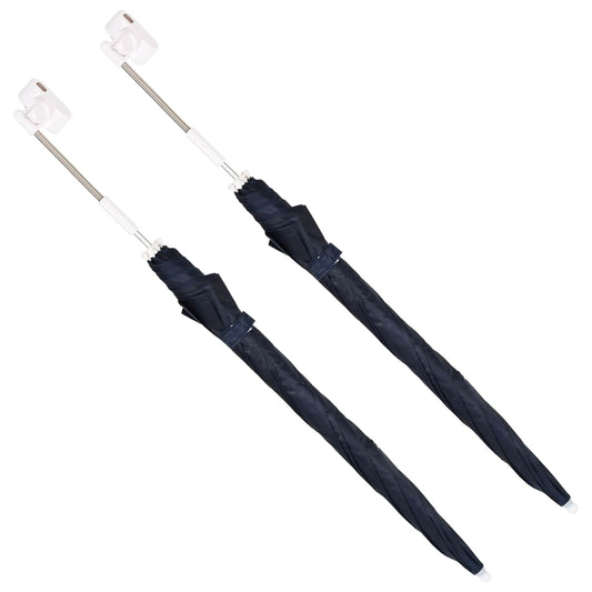 Umbrella with Clamp Ø 105 x 86 cm 170T Polyester 2 pcs