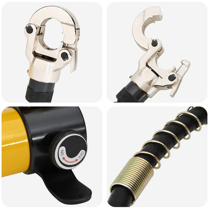 Hydraulic Pipe Crimping Tool Yellow 60 kN TH16-32 mm V12-28 mm