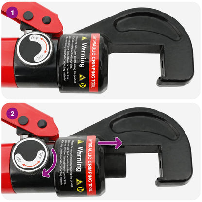 Hydraulic Cable Crimping Tool 50 kN 4-70 mm² Steel