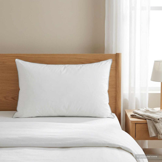 Pillow 40 x 80 cm Australian Wool White