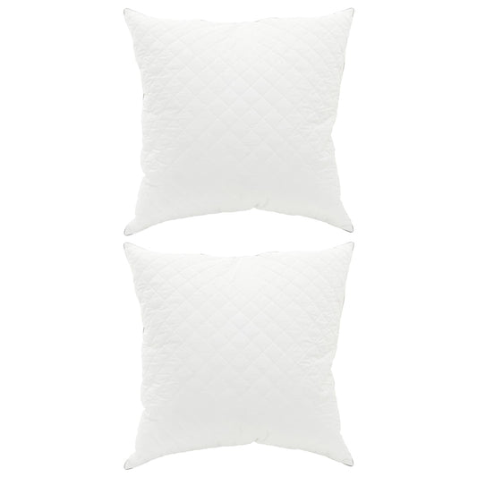 Pillow FULDA 2 pcs 50 x 50 cm 100% Goose Down & Feather White