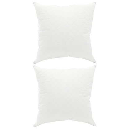 Pillow FULDA 2 pcs 65 x 65 cm 100% Goose Down & Feather White