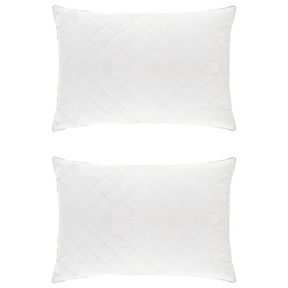 Pillow FULDA 2 pcs 60 x 70 cm 100% Goose Down & Feather White