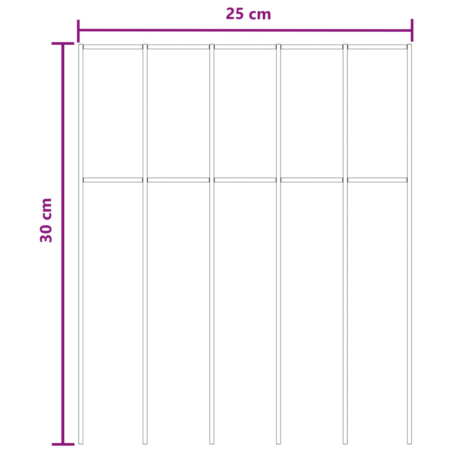 Garden Fence Panel 48 pcs Galvanised Steel Silver