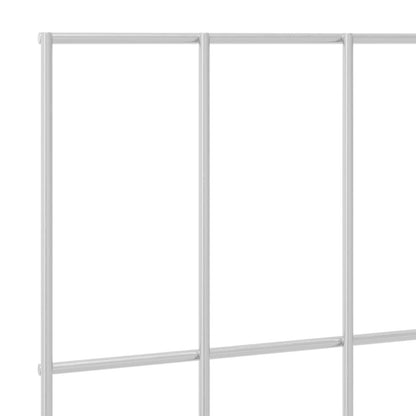 Garden Fence with Stakes 24 pcs 55 x 30 cm Mesh Silver