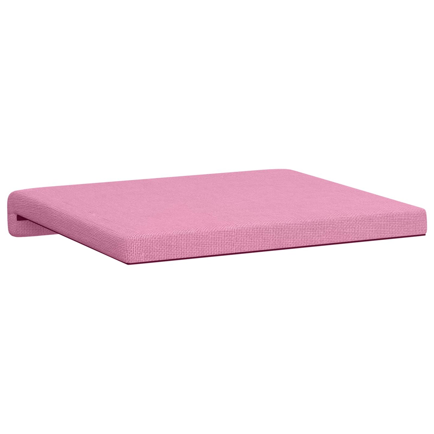 Bench Cushion 2 pcs Fabric Pink Depth 35 cm