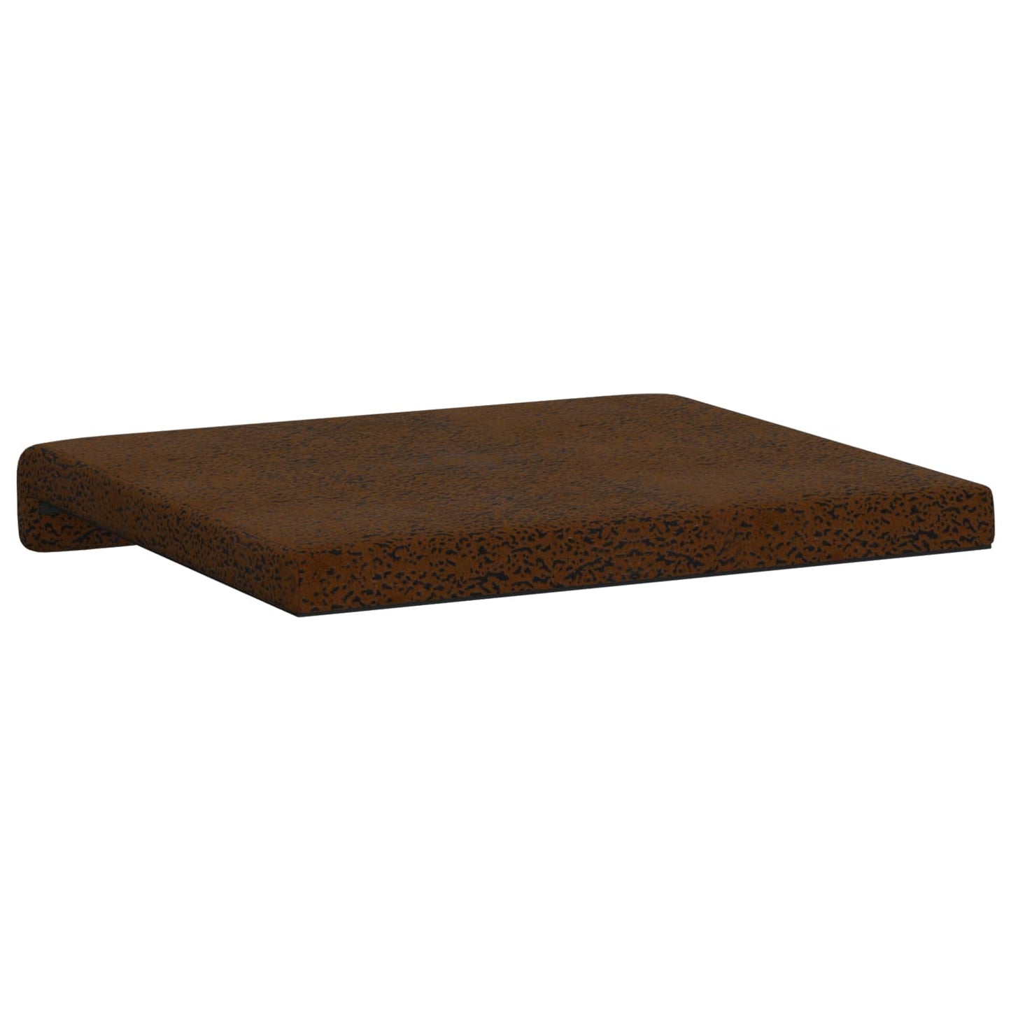Bench Cushion 2 pcs Faux Suede Fabric Brown Depth 35 cm