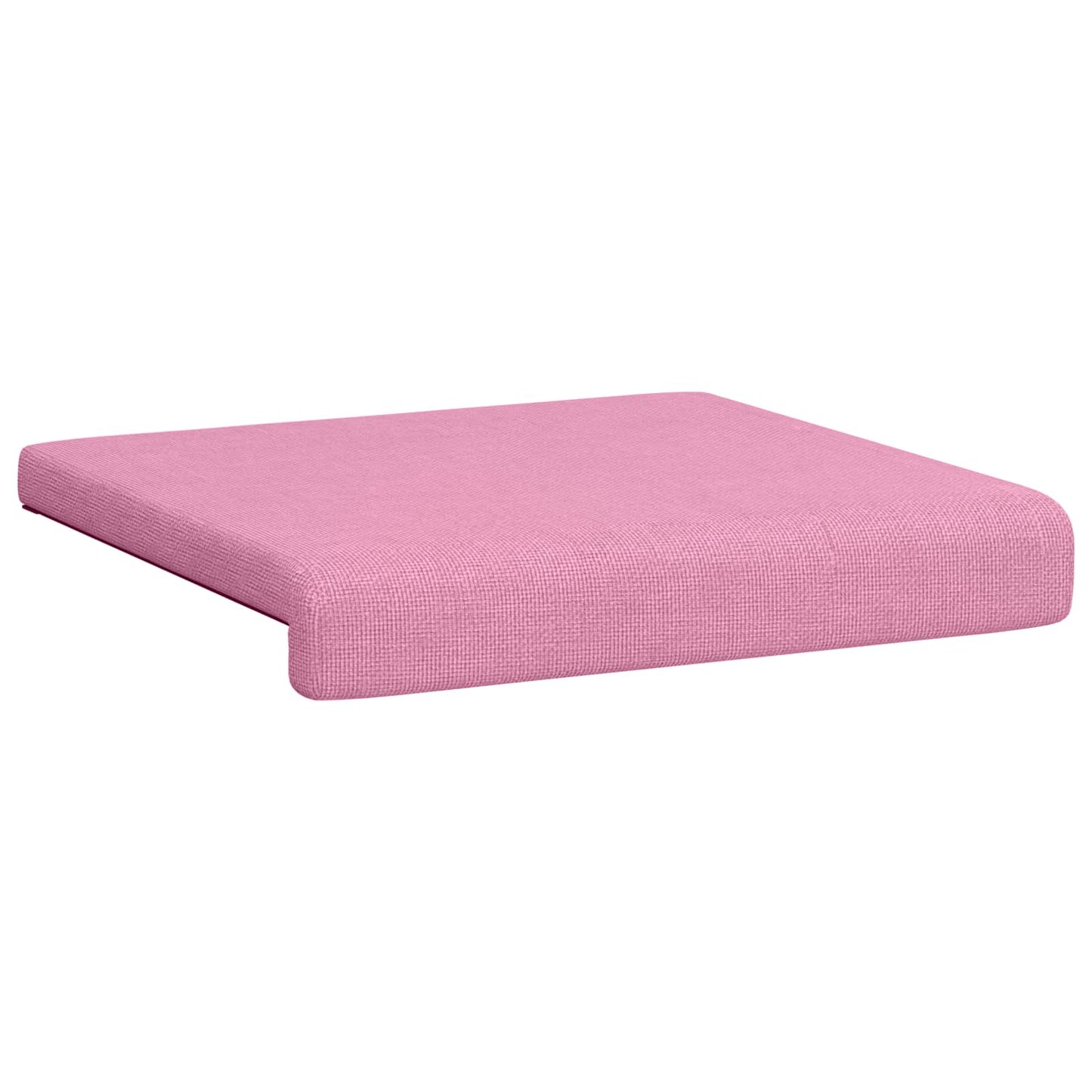 Bench Cushion 4 pcs Fabric Pink Depth 35 cm