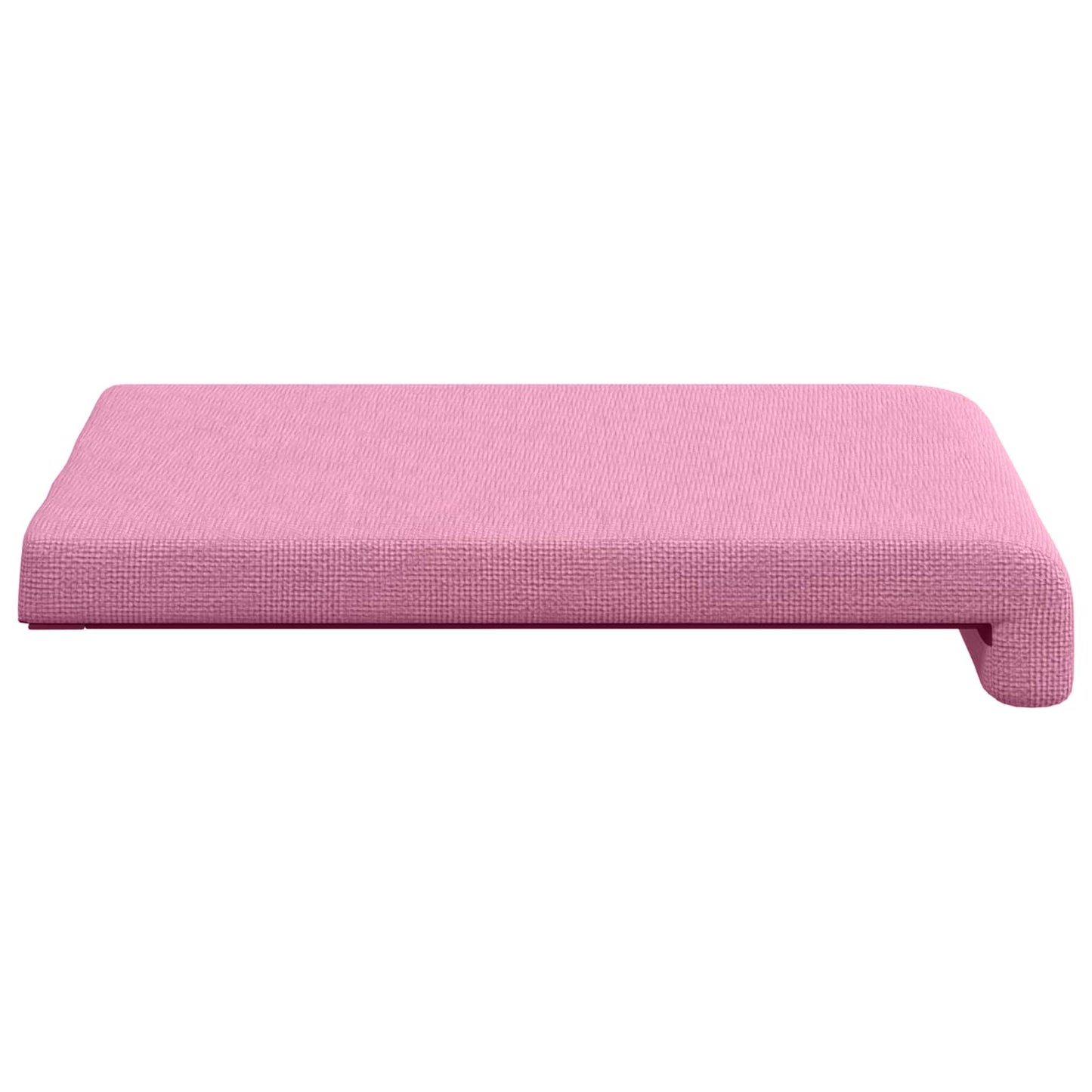 Bench Cushion 4 pcs Fabric Pink Depth 35 cm