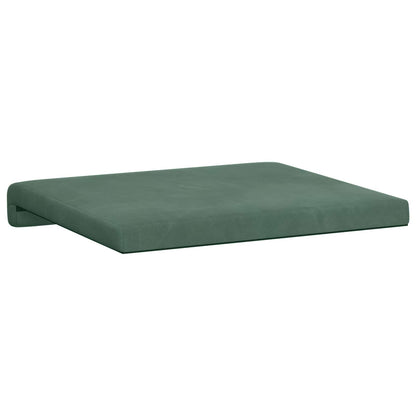 Bench Cushion 4 pcs Velvet Sea Green Depth 35 cm