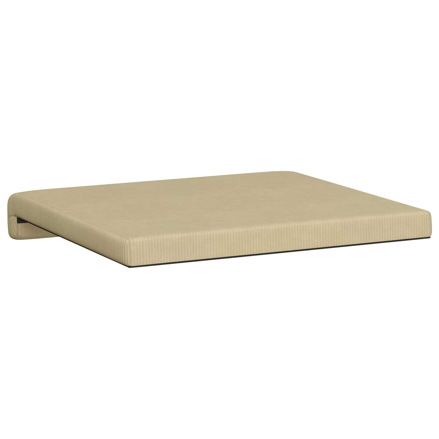 Bench Cushion 4 pcs Corduroy Grey Green Depth 35 cm