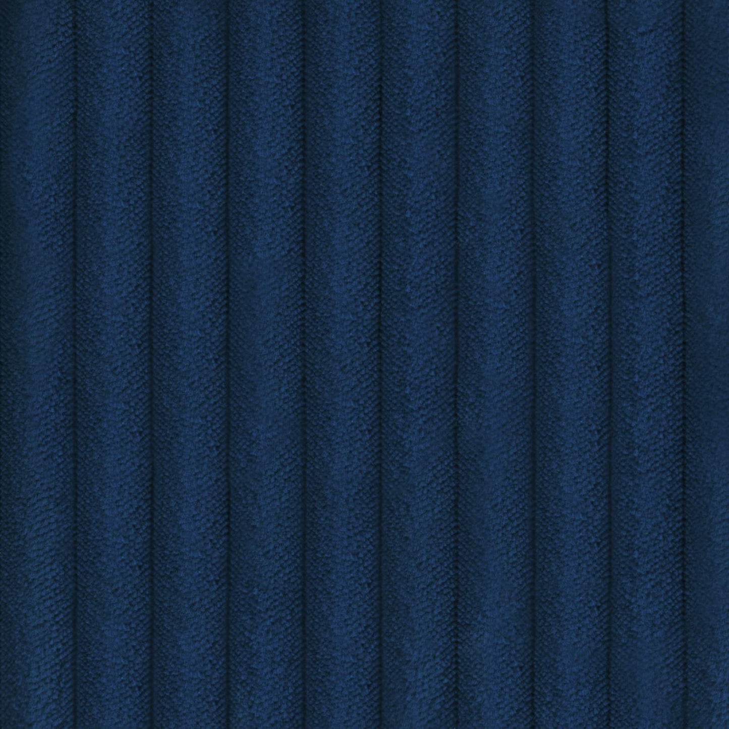 Bench Cushion 4 pcs Plush Corduroy Navy Blue Depth 35 cm
