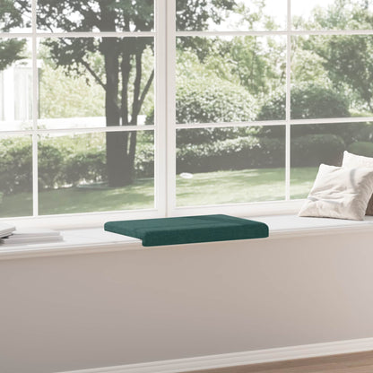 Bench Cushion Fabric Dark Green Depth 35 cm