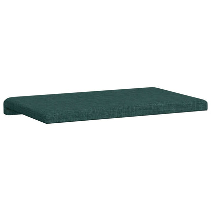 Bench Cushion Fabric Dark Green Depth 35 cm