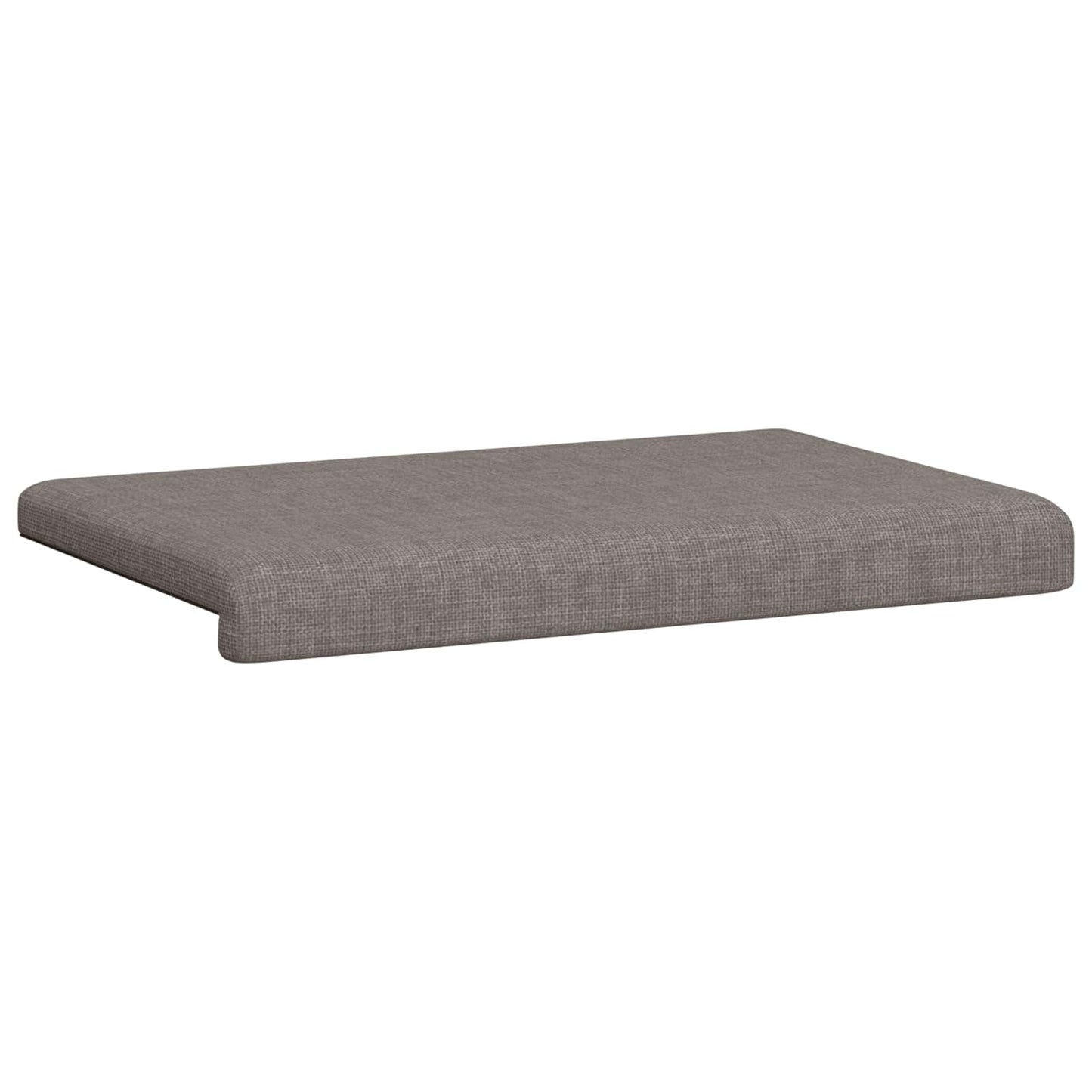 Bench Cushion Fabric Taupe Depth 35 cm