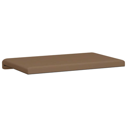 Bench Cushion Faux Leather Cappuccino Depth 35 cm