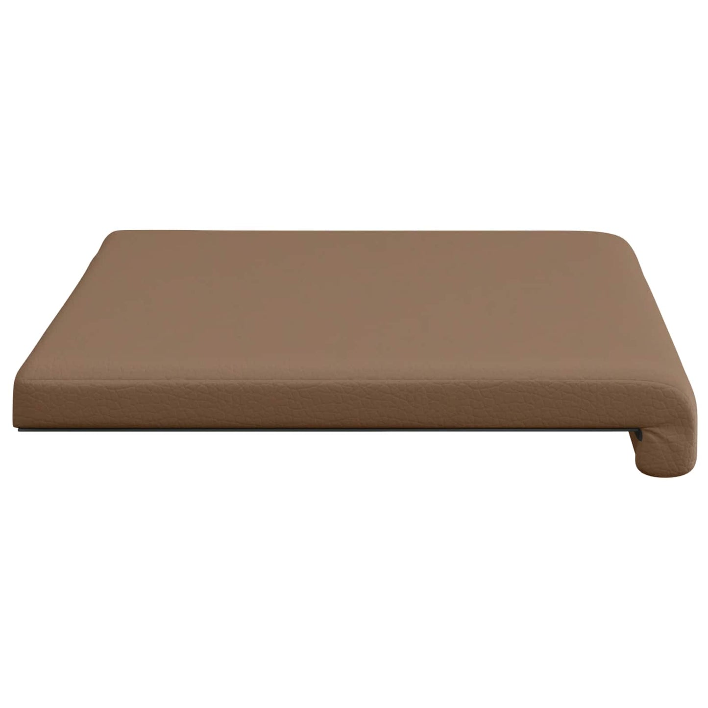 Bench Cushion Faux Leather Cappuccino Depth 35 cm