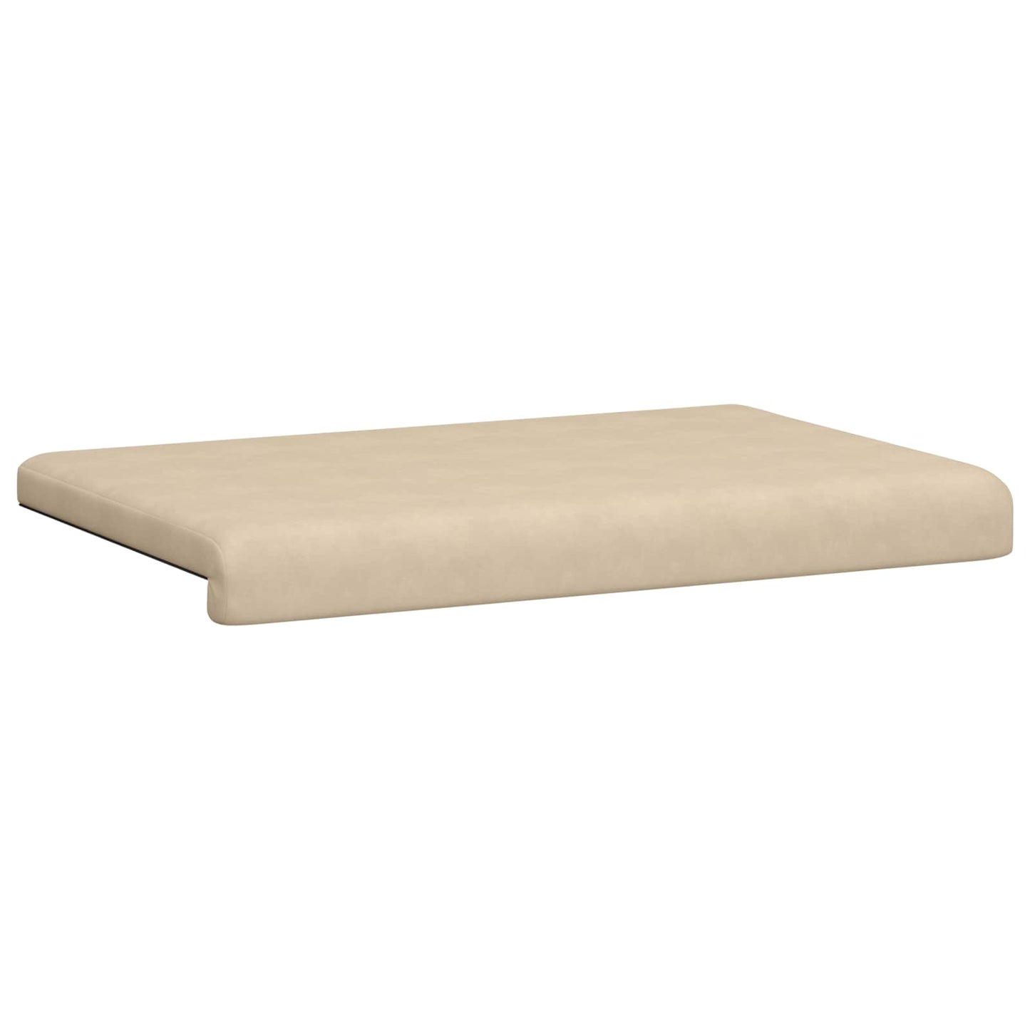 Bench Cushion Microfiber Cream Depth 35 cm