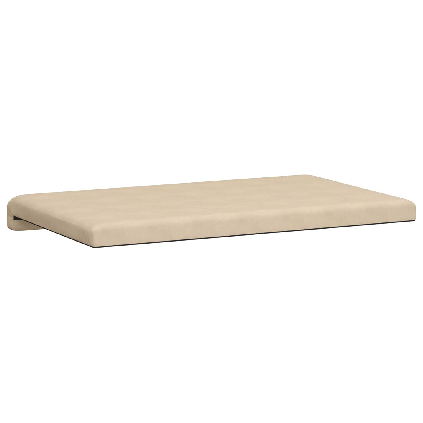 Bench Cushion Microfiber Cream Depth 35 cm
