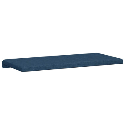 Bench Cushion Fabric Blue Depth 35 cm