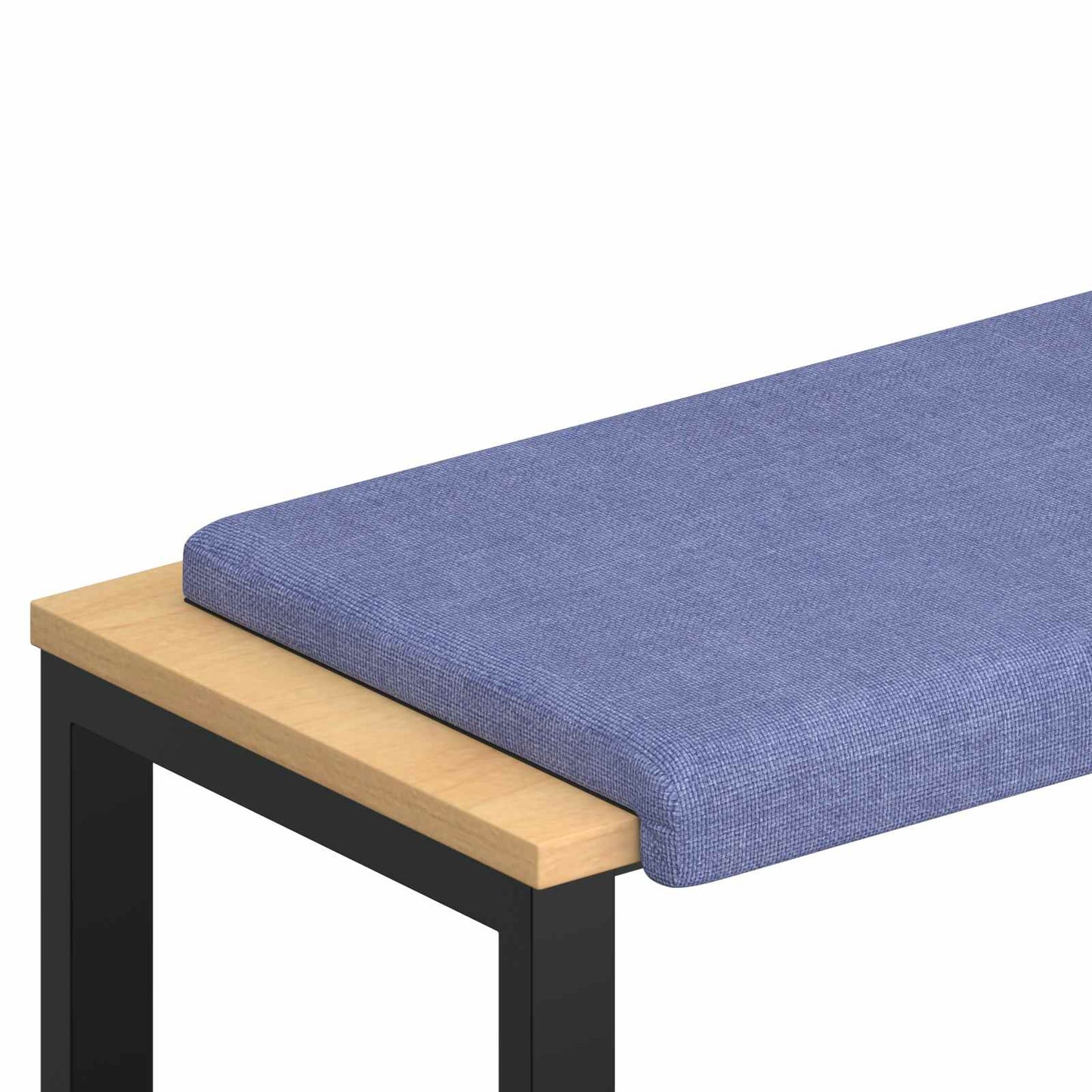 Bench Cushion Fabric Jeans Blue Depth 35 cm
