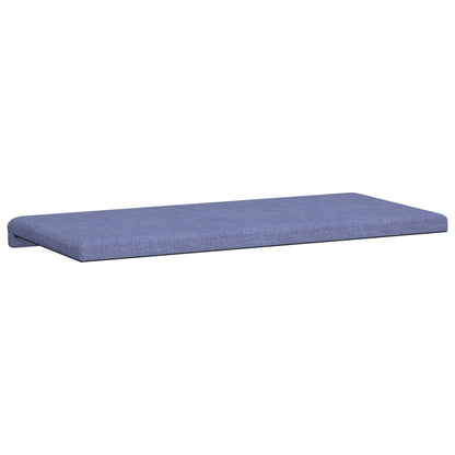Bench Cushion Fabric Jeans Blue Depth 35 cm
