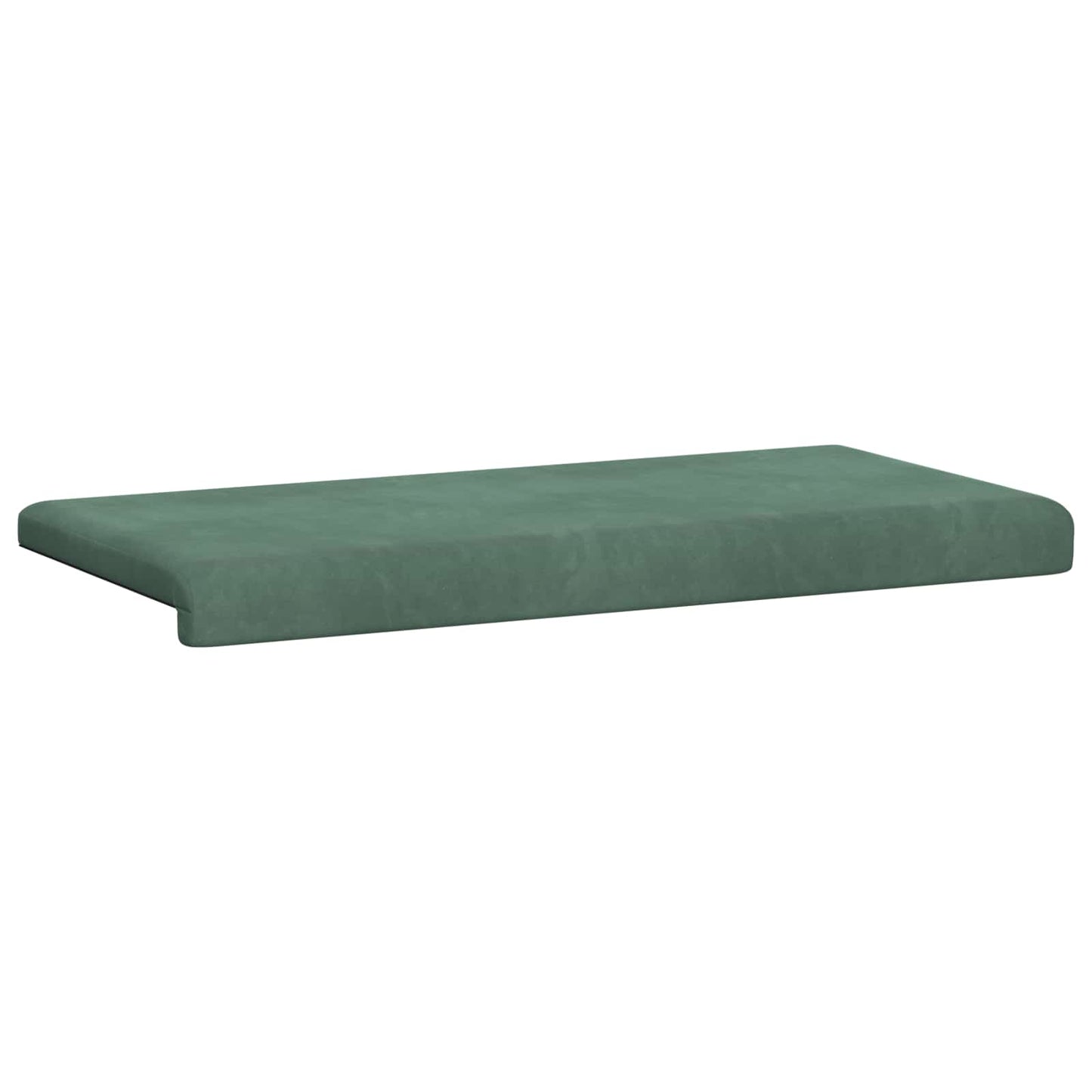 Bench Cushion Velvet Sea Green Depth 35 cm