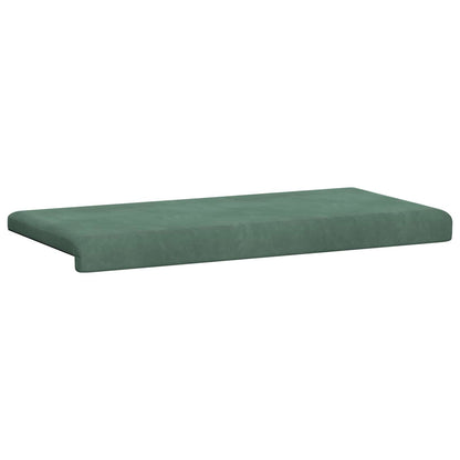 Bench Cushion Velvet Sea Green Depth 35 cm