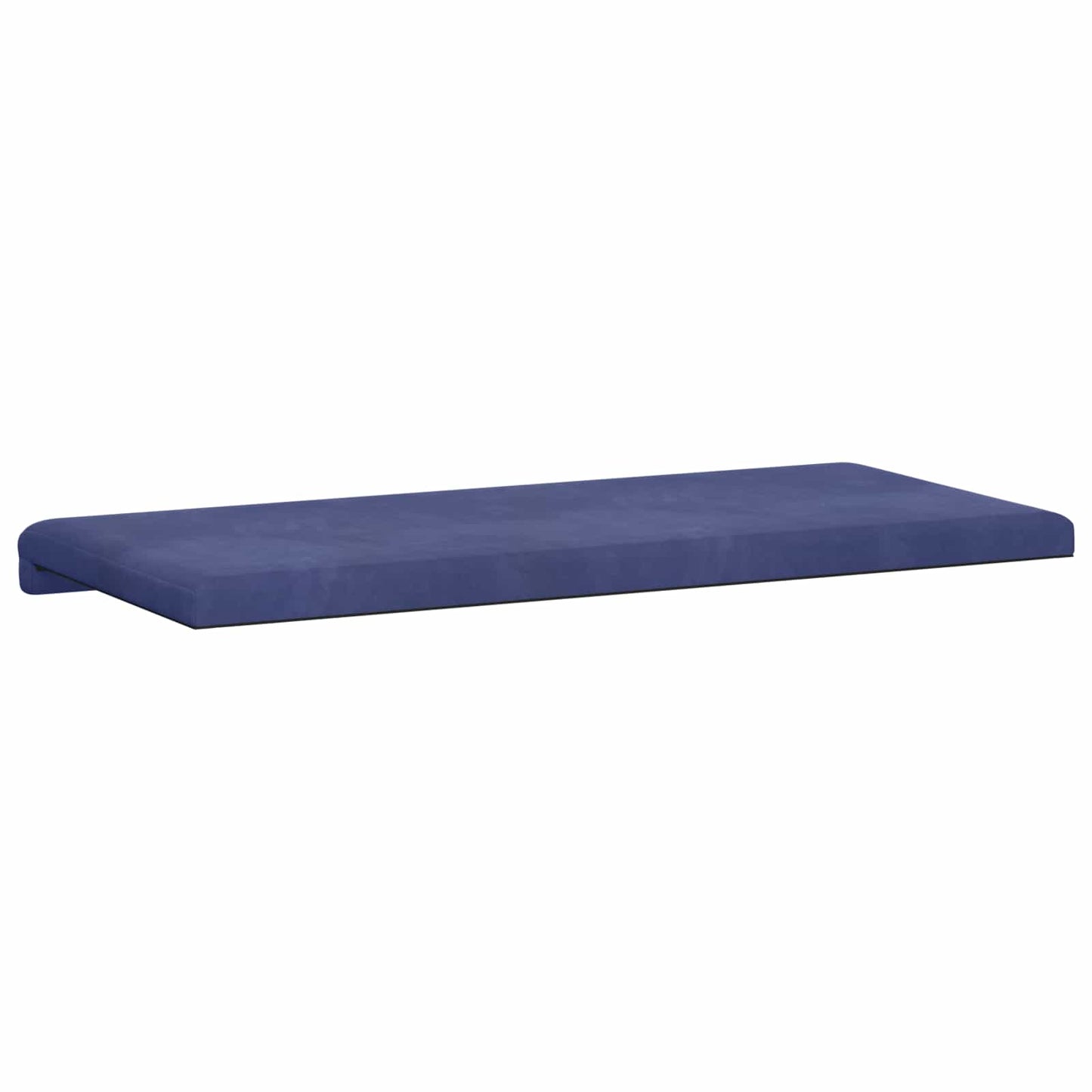 Bench Cushion Velvet Police Blue Depth 35 cm