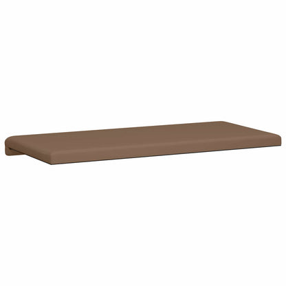 Bench Cushion Faux Leather Cappuccino Depth 35 cm