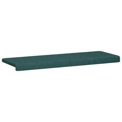 Bench Cushion Fabric Dark Green Depth 35 cm
