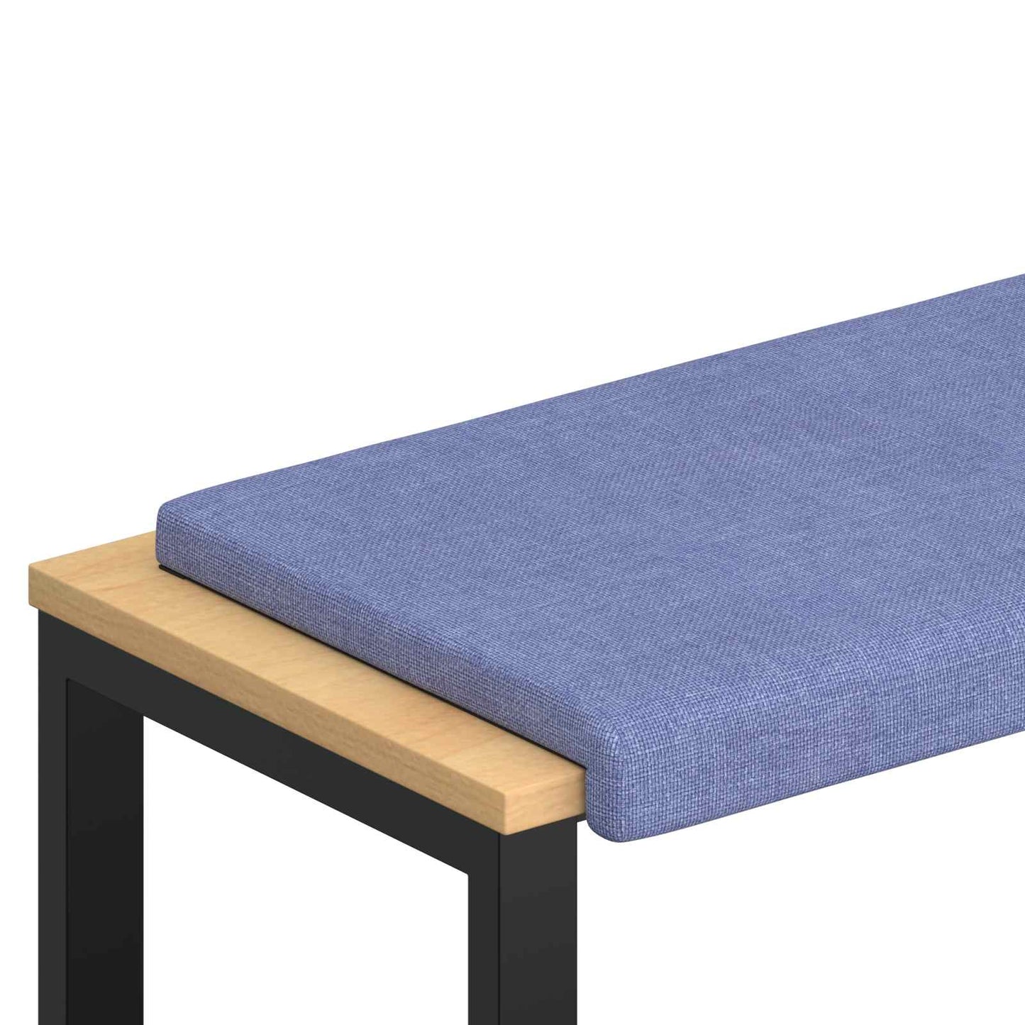Bench Cushion Fabric Jeans Blue Depth 35 cm