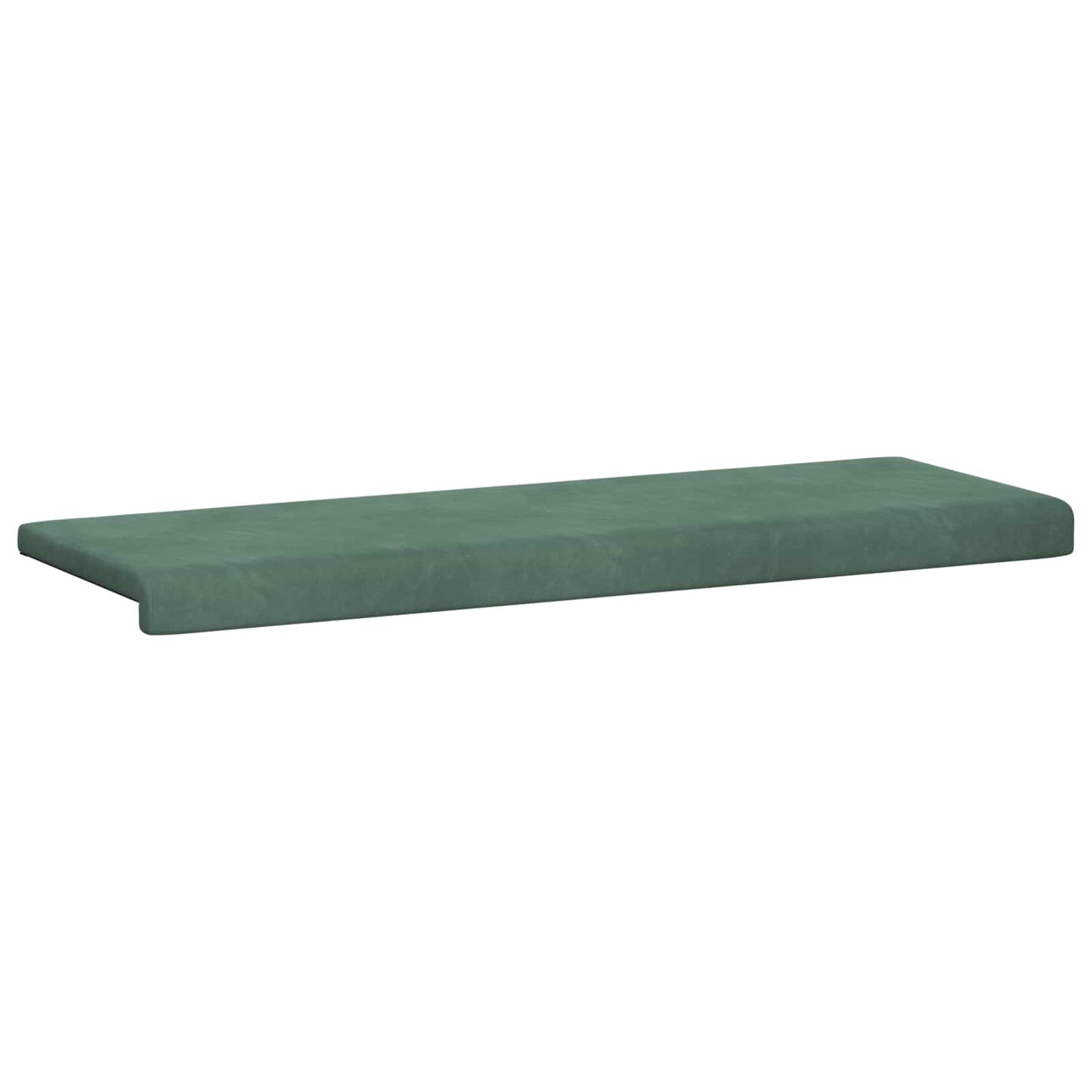Bench Cushion Velvet Sea Green Depth 35 cm