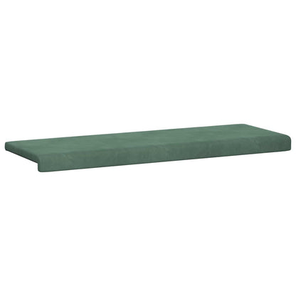 Bench Cushion Velvet Sea Green Depth 35 cm